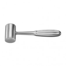 Gerzog Bone Mallet Stainless Steel, 19 cm - 7 1/2" Head Diameter - Weight 25.0 mm - 225 Grams